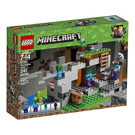 Lego Minecraft The Zombie Cave 21141 Building Kit With Popular
