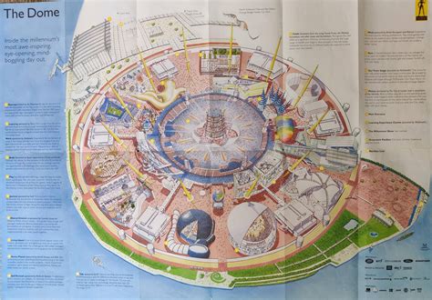 Found My Map Of The Millennium Dome Today Blast From The Past Rlondon