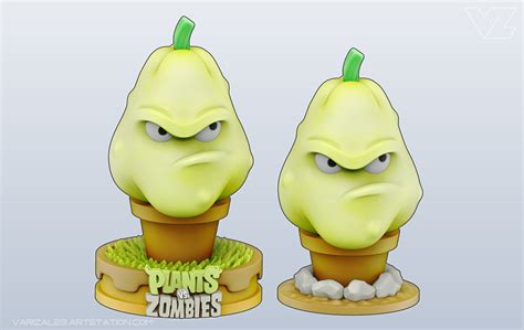 Varizal Zulmi Squash Plants Vs Zombies 3d Fanart
