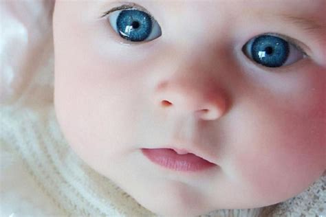 Really Cute Babies With Blue Eyes