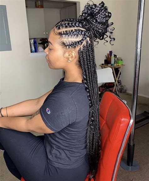 Hairstyle Trends 27 New Feed In Braids To Check Out Photos