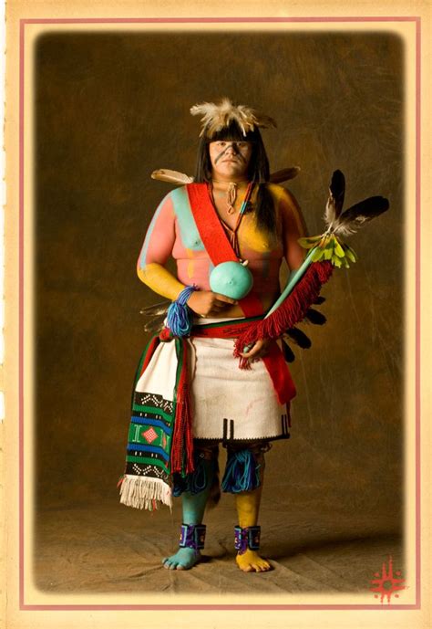Hopi Dance Group The Hopi People Dance Native American Portraits In Ceremonial Dress Ph