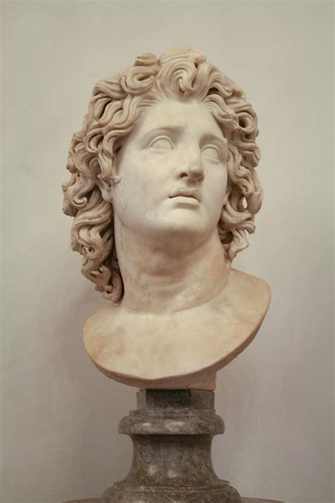 I Noticed That An Ancient Statue Of The Head Of Alexander