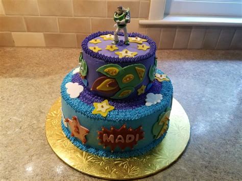 Buzz Lightyear And Toy Story Birthday Cake Toy Story Cakes Toy Story