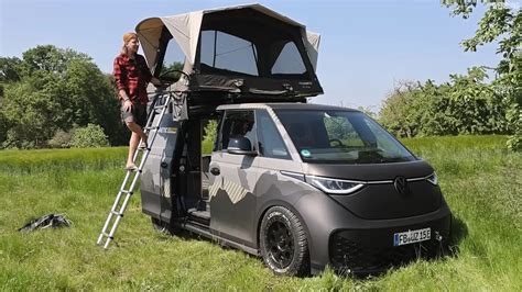Volkswagen Id Buzz Adventure Camper Conversion Has Air Suspension And