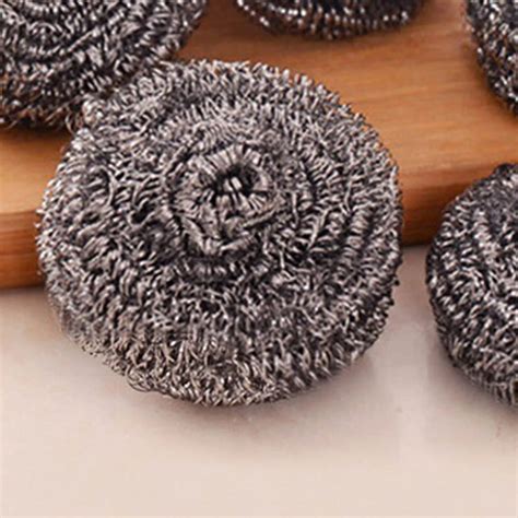 Pcs Stainless Steel Wool Kitchen Tableware Pot Pan Dish Clean Heavy Duty New Cleaner Cleaning