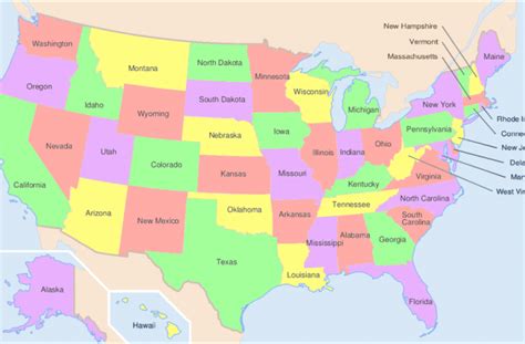 Los 50 Estados de Estados Unidos - TurismoEEUU