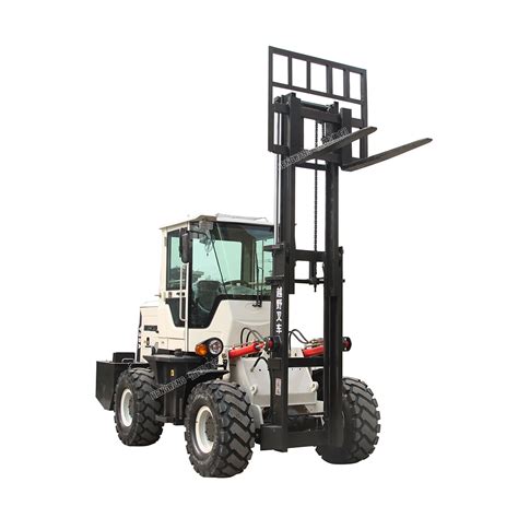 China Portable 3t 6m 4 Wheel Telescopic Roughterrain Forklift China