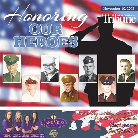Honoring Our Heroes November 2021 By West Central Tribune Issuu