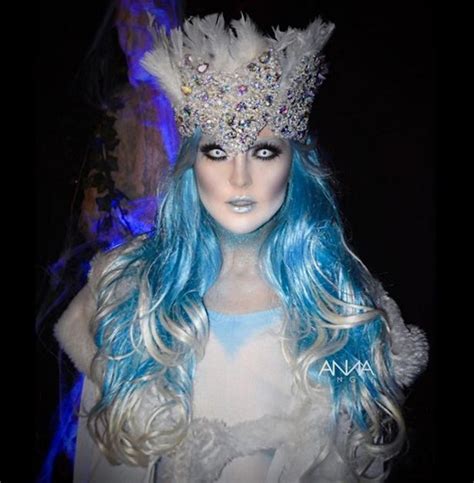 Perrie Edwards Transforms Into Beautiful Ice Queen For Halloween