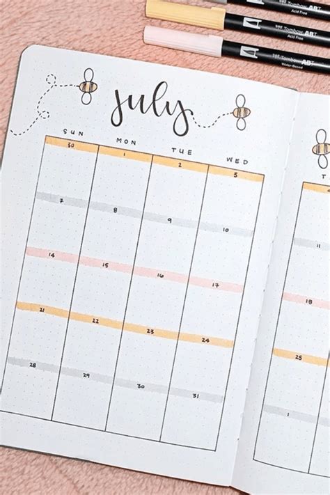 30 Bullet Journal Ideas For July Its Claudia G