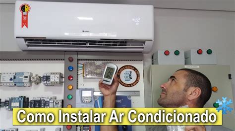 Como Fazer A Instalação Elétrica Do Ar Condicionado Youtube