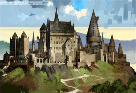 Image Hogwarts Castle Concept Artwork 09 Harry Potter Wiki