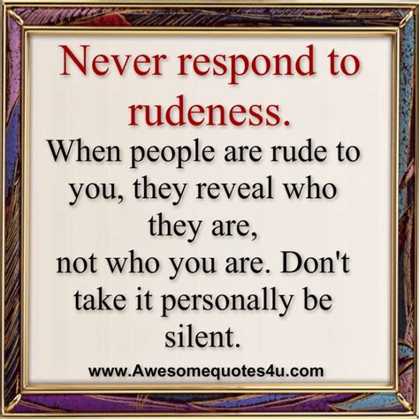 Famous Quotes About Rude People Quotesgram