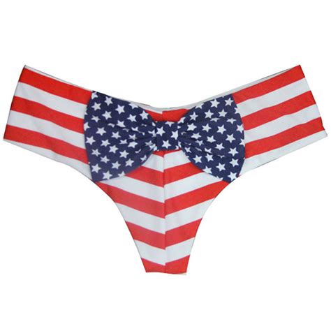 american flag thong swimsuit