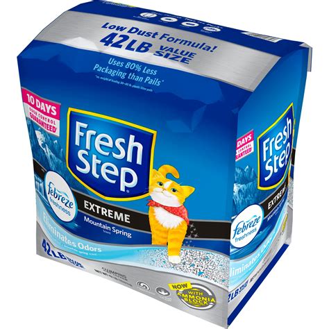 Fresh Step Scented Extreme With Febreze Premium Scoopable Clumping Cat