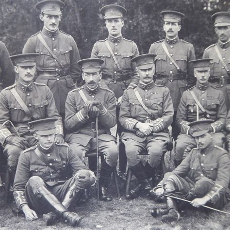 Royal Garrison Artillery Identified Officers Of 1st Heavy Bde 1911