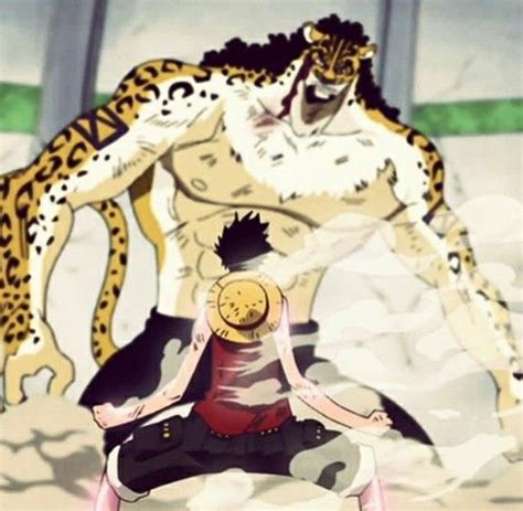 Luffy Vs Rob Lucci Dibujos Imagenes De One Piece Luffy