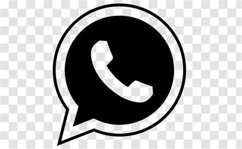 Whatsapp Logo Whatsapp Logo Symbol Monochrome Photography Silhouette Black And