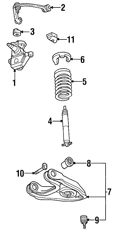 Ford Escape Front Suspension Diagram