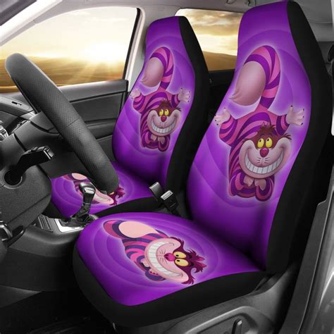 Cheshire Cat Cute Car Seat Covers Alice In Wonderland H040520 Universal