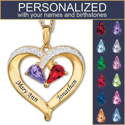 Check spelling or type a new query. Forever Together Birthstone & Diamond Heart Pendant ...
