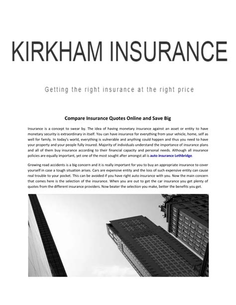 Ppt Kirkham Insurance Powerpoint Presentation Free Download Id7841509