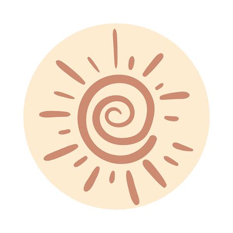 Boho Sun Vector Art Icons And Graphics For Free Download