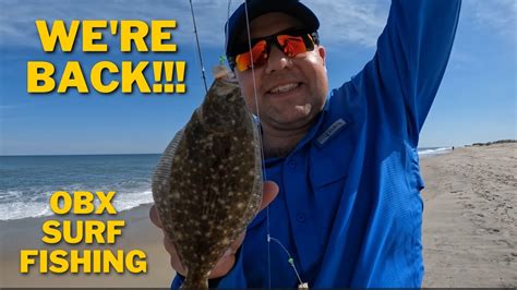 Were Back At The Outer Banks Surf Fishing Obx Fall Fishing At The