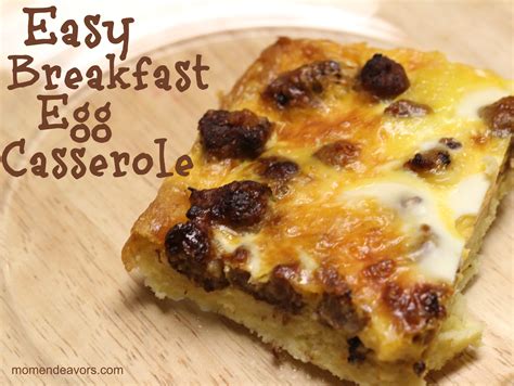 Easy Breakfast Egg Casserole