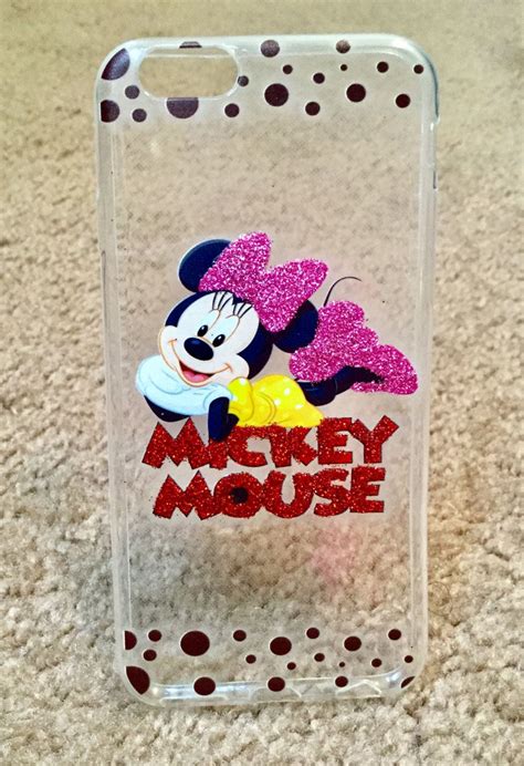 Minnie Mouse I Phone 6 Phone Case Mickey Minnie Disney Phone Case