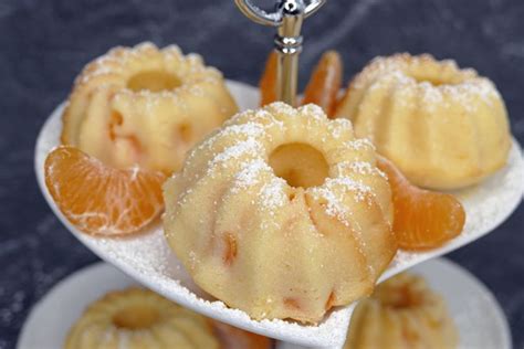 Pudding Quark Gugelhupf Mit Mandarinen Cakebee Gugelhupf