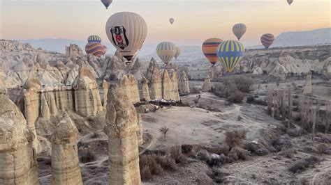 Kapadokya da geçen yıl 662 bin turist balon turuna katıldı TRT Haber