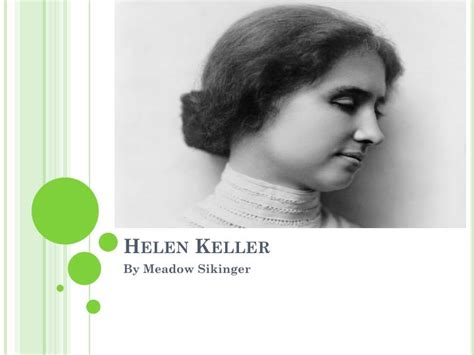 Ppt Helen Keller Powerpoint Presentation Free Download Id2489665
