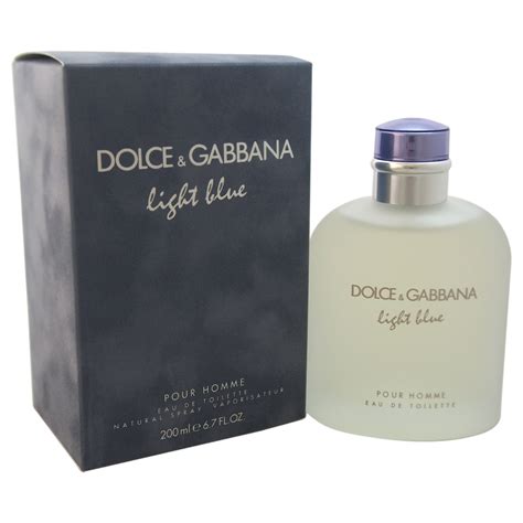 Light Blue By Dolce And Gabbana For Men 67 Oz Edt Spray