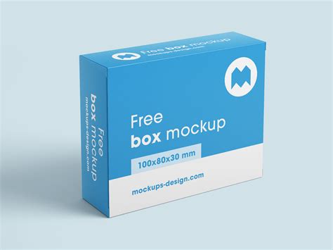 Free Box Packaging Mockup Psd Set Good Mockups