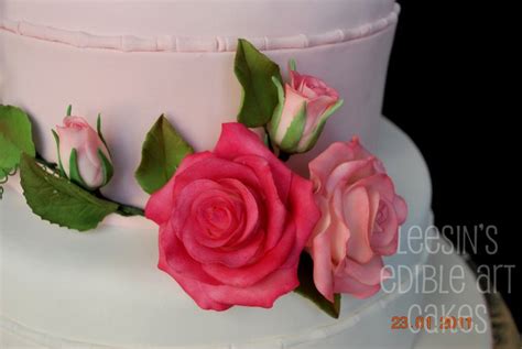 Penang Wedding Cakes By Leesin Another Garden Theme Wedding Cake