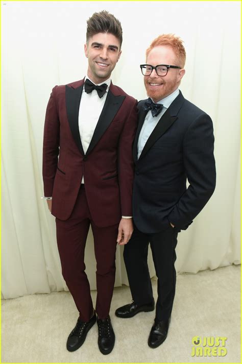 Jesse Tyler Ferguson And Eric Mccormack Bring Their Spouses To Elton Johns Oscars Party Photo