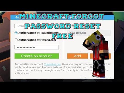 How To Recover And Reset Your Minecraft Account Password Youtube