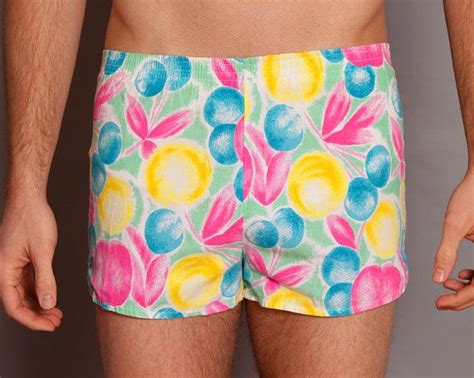 Shorty Short Colorful 80s Swim Trunks Gitano Sunkiss Collection M On Etsy 34 00 80s
