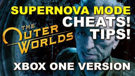 The Outer Worlds Cheat Xbox One Save Anywhere On Supernova Mode Youtube