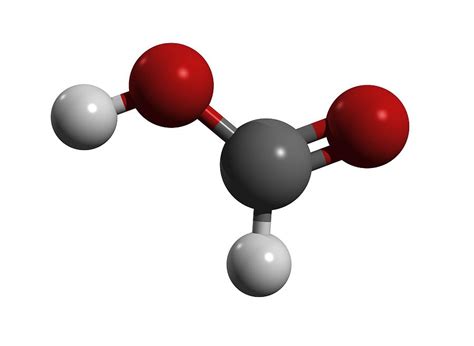 Formic Acid Molecule Photograph By Friedrich Saurer Pixels