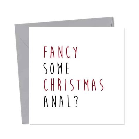 Fancy Some Christmas Anal You Said It
