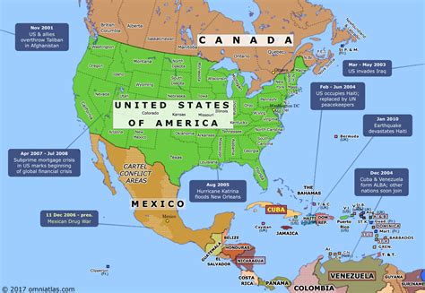 Atlas Of The Week Historical Atlas Of North America