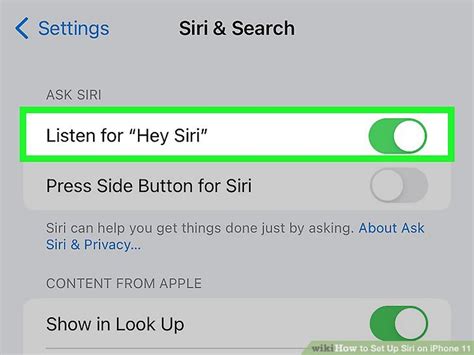 How To Set Up Siri On Iphone 11 4 Steps With Pictures Wikihow