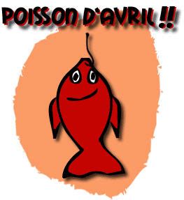 Mentira do primeiro de abril{{webdings}}. Sur la pelouse: Avril arrive, poisson d'avril!