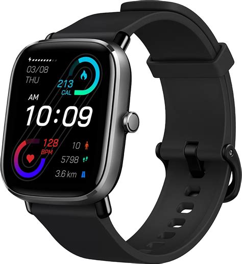 Amazfit Gts 2 Mini In Black Smartwatch Gps Fitness Tracker For Men