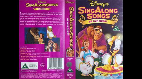 Disney Sing Along Songs Be Our Guest Vhs Video Tape Picclick Uk My Xxx Hot Girl