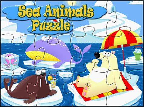 Animals Games for kids and toddlers: Sea Puzzles - AppRecs