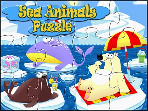 App Shopper Sea Animals Puzzle Preschool Kids Learning Games Games